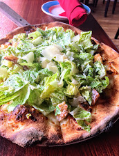 Caesar Salad Pizza Cannoli