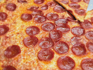 Pizza review photo