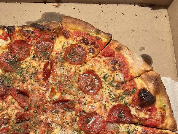 Pizza review photo